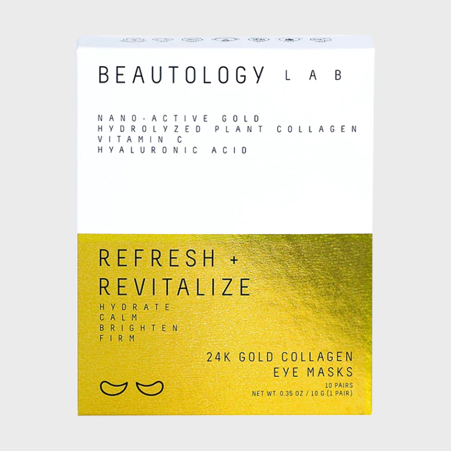 24K Gold Collagen Eye Masks