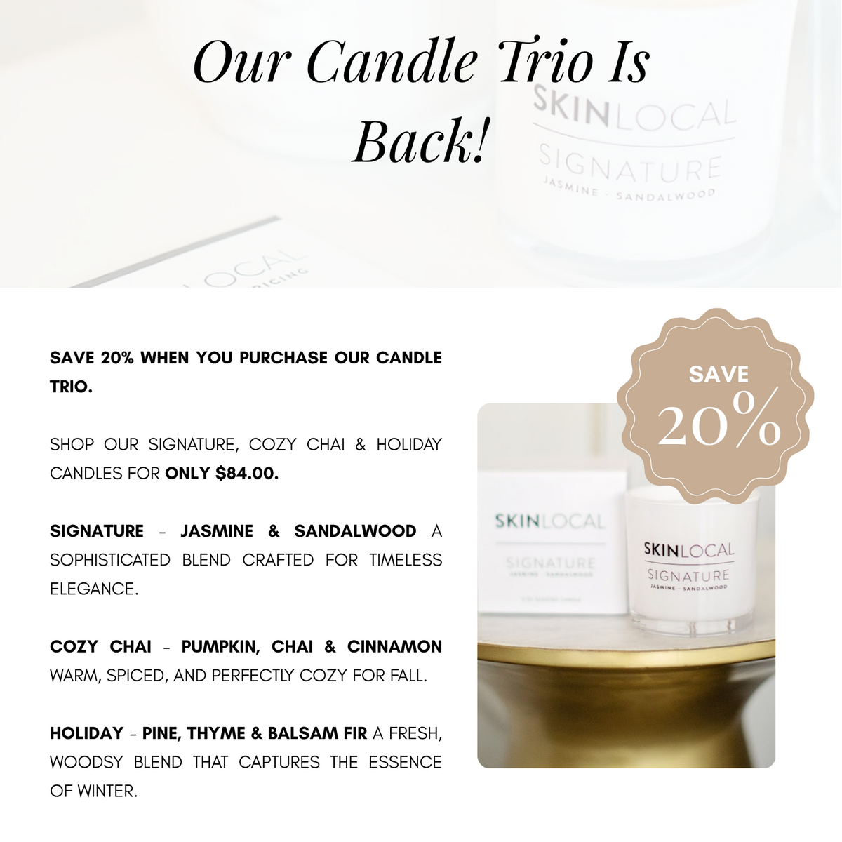 Candle Trio